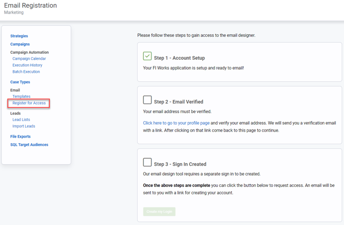 fiworks-email-template-access